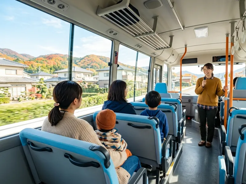 貸切バス車内の様子（イメージ）