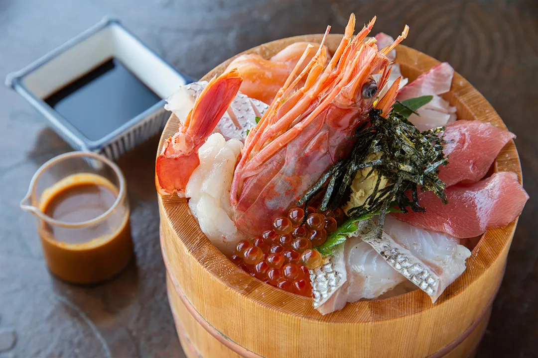 玄海旅館の海鮮丼ランチ（イメージ）